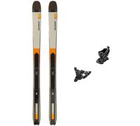 Salomon - Pack Ski de randonnée Mtn 91 Carbon - 166 + Speed Turn Black Silver - Ski de randonnée
