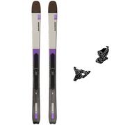 Salomon - Pack Ski de randonnée Mtn 96 Carbon - 188 + Speed Turn Black Silver - Ski de randonnée