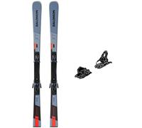 Salomon - Packs (skis + fix) - Skis de piste - S/Max 10 Xt + MI12 Gw Copen Blue/Black/Neon Red 2025 - Taille 170 cm - Gris Gris 170 cm