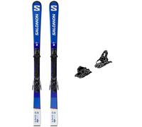 Pack ski." Salomon S/race Mt Jr + M10 Gw L80 Race Blue/white 25 - Enfant - Blanc / Bleu - taille 160 - modèle 2025