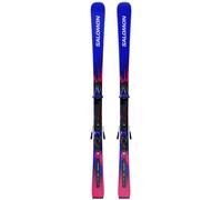 Salomon - Pack Ski Equipe Sl 10 - 160 + E Mi12 Gw Race Race Blue Black White - Ski