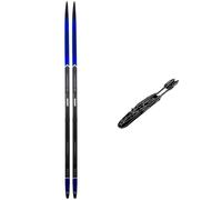 Pack ski de fond." Salomon Rc8 Eskin Med + Prolink Shift Classic 24 - Mixte - Bleu / Noir - taille 206 - modèle 2024