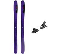 Salomon - Pack Ski Qst 98 - 176 + 11.0 Tp 100mm Black Anthracite - Ski