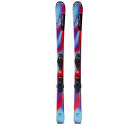 Salomon - Pack skis all-mountain - Qst Jr M + C5 GW 2026 - Taille Enfant 140 cm - Bleu Bleu 140 cm