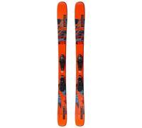 Salomon - Pack skis freeride - Qst Spark Jr S + C5 GW J 2026 - Taille Enfant 123 cm - Rouge Rouge 123 cm