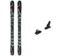 Salomon - Packs (skis + fix) - Skis freeride - Pack Qst 100 Black 2027 en Bois - Noir Noir 156 cm,188 cm