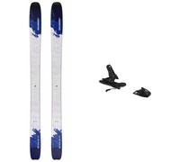 Salomon - Packs (skis + fix) - Skis freeride - Pack S/Lab Qst Echo 2026 en Bois - Bleu Bleu 173 cm,189 cm