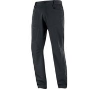 Salomon - Pantalon de randonnée chaud - Wayfarer Warm Pants M Deep Black - Taille 40 FR - Noir Noir 40 FR
