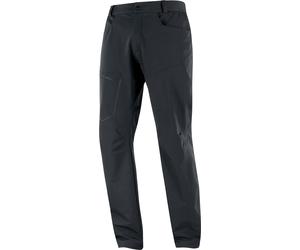 Salomon - Pantalon de randonnée chaud - Wayfarer Warm Pants M Deep Black - Taille 42 FR - Noir Noir 42 FR