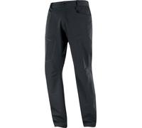 Salomon - Pantalon de randonnée chaud - Wayfarer Warm Pants M Deep Black - Taille 48 FR - Noir Noir 48 FR