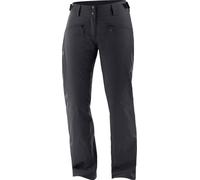 Salomon - Pantalon de ski imperméable et isolant - Edge Pant W Deep Black pour Femme - Taille XS - Noir Noir XS