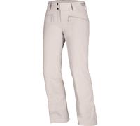 Salomon - Pantalon de ski imperméable et isolant - Edge Pant W Silver Cloud - Taille XS - Blanc Blanc XS