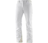 Salomon Pantalon de Ski pour Femme, ICEMANY PANT W, Jersey, Blanc, Taille S/R, LC1211100