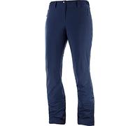 Salomon Pantalon de Ski pour Femme, ICEMANY PANT W, Jersey, Bleu (Night Sky), Taille XL/R, LC1211300