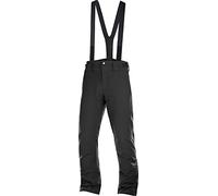 Salomon Pantalon de Ski pour Homme, STORMSEASON PANT M, Jersey, Noir, Taille L/R, LC1231400