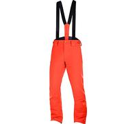 Salomon Pantalon de Ski pour Homme, STORMSEASON PANT M, Jersey, Rouge (Cherry Tomato), Taille M/R, LC1239500