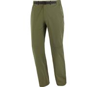 Salomon - Pantalon déperlant de randonnée - Wayfarer Pants 2.0 M Grape Leaf pour Homme en Softshell - Taille L - Vert Vert L