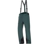 Salomon - Pantalon ski en PrimaLoft® - Brilliant Pant M Green Gables pour Homme - Taille S - Vert Vert S