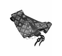 Salomon - Peaux pré-découpées - Skins Mtn 91 Black/White en Nylon - Taille 182 cm - Noir Noir 182 cm