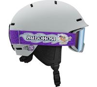 Salomon - Kid's Player Combo Cat. 2 VLT 25% - Casque de ski - 49-53 cm - S - ice flow