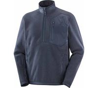 Salomon - Polaire à demi-zip - Pullover Chroma Fleece HZ M Blue Nights pour Homme - Taille S - Navy Navy S