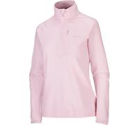 Salomon - Polaire stretch et légère demi-zippée - Sntial Lightwarm HZ W Icy Pink - Taille M - Rose Rose M