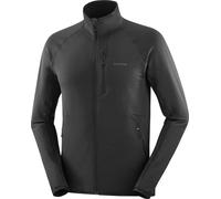 Salomon - Polaire technique chaude et légère - Sntial Lightwarm FZ M Deep Black pour Homme - Taille L - Noir Noir L