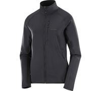 Salomon - Polaire technique chaude et légère - Sntial Lightwarm Fz W Deep Black pour Femme - Taille L - Noir Noir L