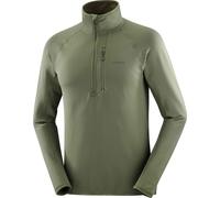 Salomon - Polaire technique chaude et légère - Sntial Lightwarm Hz M Grape Leaf pour Homme - Taille M - Kaki Kaki M