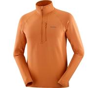 Salomon - Polaire technique chaude et légère - Sntial Lightwarm Hz M Sierra pour Homme - Taille S - Marron Marron S