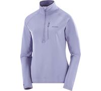 Salomon - Polaire technique chaude et légère - Sntial Lightwarm Hz W Blue Granite pour Femme - Taille M - Violet Violet M