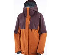 SALOMON Proof Lt Insul Jkt W Veste pour femme S Ocre/Bordeaux (umber/winetasting/heather)