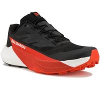 Salomon - Pulsar - Chaussures de trail - EU 46 - black / white / cherry tomato