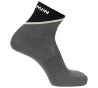 Salomon - Pulse Ankle - Chaussettes de running - EU 42-44 - urban chic / black / lime cream
