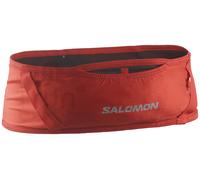 Salomon Ceinture de course Pulse – légère et ajustée, respirante, poches sécurisées – Rouge M