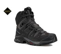 Salomon - Chaussures de trekking en GORE-TEX - Quest 4 Gtx Magnet/Black/Quarry pour Homme en Cuir - Taille 7,5 UK - Noir Noir 7,5 UK