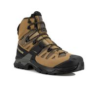 Salomon - Chaussures de trekking en GORE-TEX - Quest 4 GTX M Kelp/Black/Castlerock pour Homme en Cuir - Taille 9,5 UK - Gris Gris 9,5 UK
