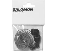 Salomon - Quicklace Kit - Lacets - One Size | EU One Size - silver / black / black