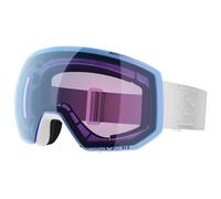 Salomon - Radium Pro White Sigma Photo Sky Blue - Masque de Ski