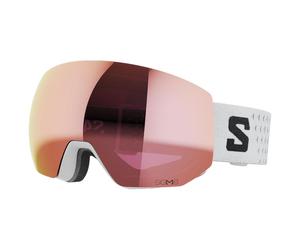 Salomon - Radium Pro White Sigma Silver Pink - Masque de Ski