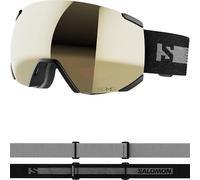 Salomon - Radium Black Sigma Black Gold - Masque de Ski