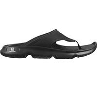 Salomon Reelax Break 5.0 Sandales de Récupération pour Homme, Réduction de la Fatigue Musculaire, Polyvalence, Confort Actif, Black, 44 2/3