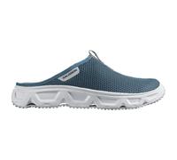 Salomon - Chaussures de récupération - Reelax Slide 6.0 Blue Ashes/White/Pearl Blue pour Homme - Taille 9 UK - Gris Gris 9 UK