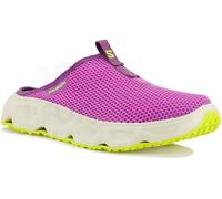 Chaussures Salomon Reelax Slide 6.0 rose fuchsia blanc femme - 38