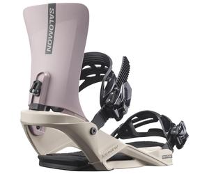 Salomon - Rhythm Warm Grey - M - Fix Snowboard