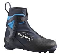Salomon - Chaussure de ski nordique skating - RS10 Ebony/White/Process Blue X pour Homme en Matières Recyclées - Taille 8 UK - Blanc Blanc 8 UK