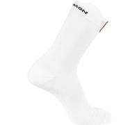Salomon Chaussettes de running S/LAB Glide Crew Mixte Blanc Taille 39-41 (M)