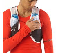 Salomon - Gilet d'hydratation - S/Lab Pulsar 3 Set Black/White - Taille M - Noir Noir M