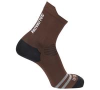 Salomon - S/Lab Ultra Crew - Chaussettes de running - EU 39-41 - decadent chocolate / vanilla ice