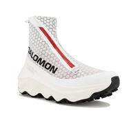 Salomon - Chaussures de trail - S/Lab Ultra Dust White/Fiery Red/Vanilla Ice - Taille 41 1/3 - Rouge Rouge 41 1/3